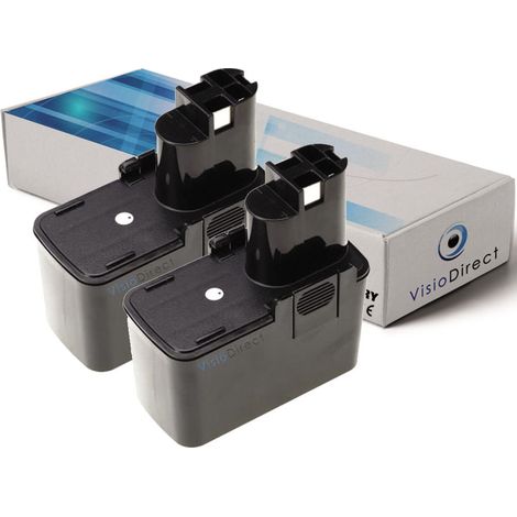 Lot de 2 batteries pour Bosch PSR 7.2V ES-2 perceuse visseuse 3000mAh 7.2V