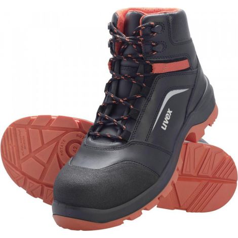 Bottes de sécurité Uvex 2 xenova S3 noir/rouge (95072) 42 (1/3)