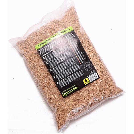 SUSTRATO DE HAYA PARA REPTILES, MAMÍFEROS Y AVES, 0,2-0,5 CM, TERRARIO DE 6 L (1/5)