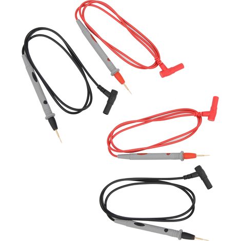 4 Sätze Multimeter-Messspitzen, multifunktionales ABS-Zubehör, 10000 V, 20 A, 105 mm, 0 °C bis 40 °C (1/5)