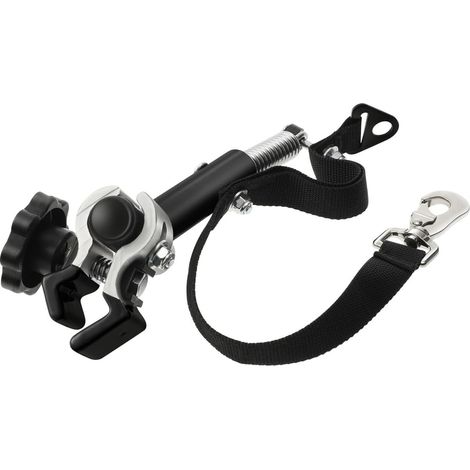 Adaptateur Attelage Remorque Vélo Universel pour Tube Rond 19-25Mm Connecteur Robuste avec Sangle en Nylon pour Vélos Électriques Et Cargo (1/5)