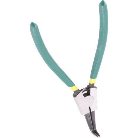 Pince à circlips à poignée à ressort, outil pour circlips externes coudés, outil à main (1/5)