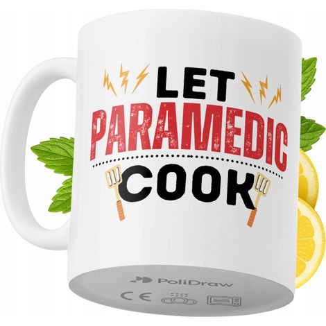 Lustige Tasse für Sanitäter – Kaffee- oder Teetasse mit witzigem Textdesign – ideal für Geburtstage, Namenstage, Feiertage und besondere Anlässe. Hochwertige Tasse für Zuhause, Büro und Arbeit. Farbe: (1/5)