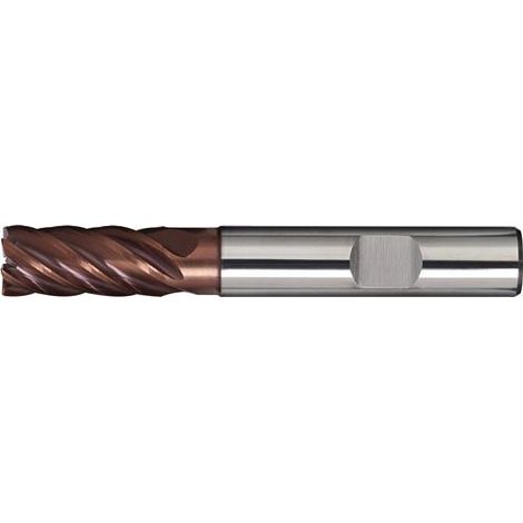 TECWERK Schaftfräser DIN 6527L D.16mm VHM TiAlN 35-38Grad HB Z.6 lang TECWERK (1/2)