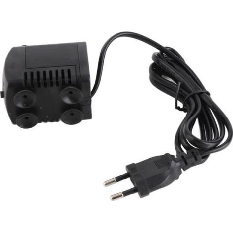 Pompe À Eau Submersible - 7 W - Débit 400 L/H - Hauteur Max 1 0 M - Pour Aquarium Bassin Fontaine Hydroponie - 1 Pièce (1/4)