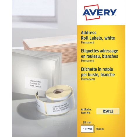 Universal Thermo-Etiketten Rolle 99,1x38,1mm 220 Stück (1/2)