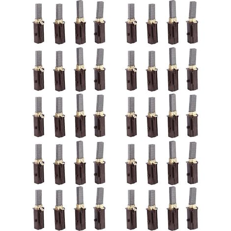 Lot de 40 balais de charbon pour moteur d'aspirateur Ametek Lamb 2311480, 333261, 33326-1 (1/5)