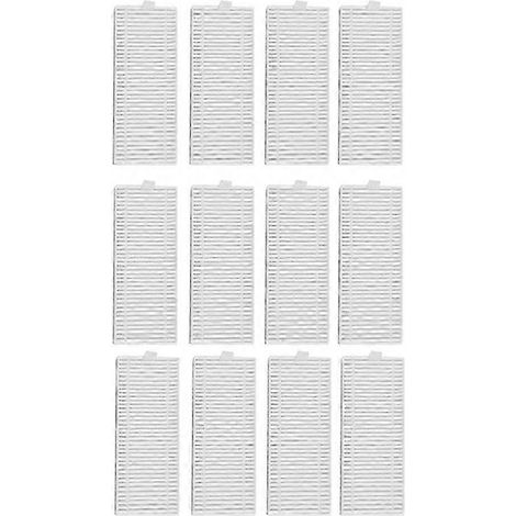 Packung mit 12 Ersatzfiltern für die Staubsauger 360 S8 Plus / EZVIZ RE4 Plus / RE5 Plus / RC3 Plus (1/5)