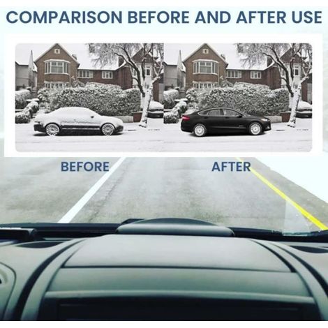 1PCS Outil de déneigement de voiture, outil spécial de dégivrage et de fonte de la neige, mini dégivrage rapide et portable (1/4)