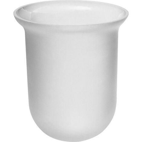 Vaso para cepillo RONDO 2 Cristal satinado