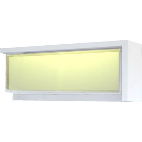 Applique da Esterno Bianca Lampada LED CCT per Parete Impermeabile IP65 24W in Plastica