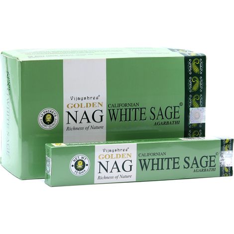 15g Golden Nag - Encens Sauge Blanche- Vendu par 1