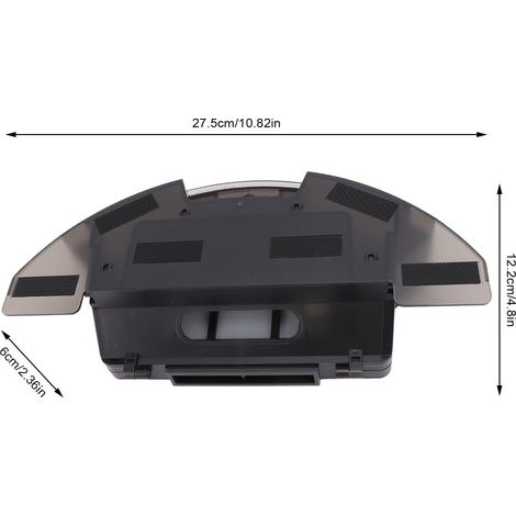 Ortviai Réservoir à eau et bac à poussière pour aspirateur robot Proscenic 850T MINI/T7/T8/DEWE C5, en ABS (1/4)