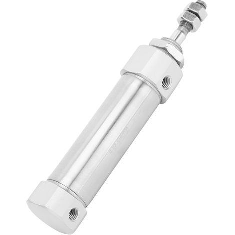 Mini-vérin pneumatique, double effet, simple course, acier inoxydable, CDJ2B16CDJ2B16-25B (1/5)