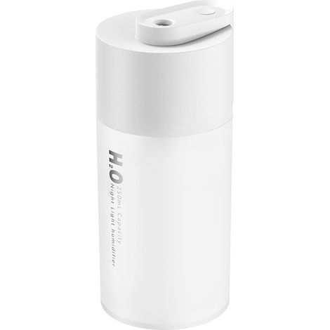 Humidificateur Mini Portable - Brumisateur à Froid USB - Pour Chambre Bureau Voiture - Mode Continu et Intermittent - Arrêt Automatique - 1 Unité (1/5)