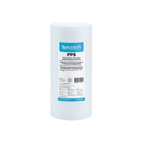 CARTOUCHE FILTRANTE PP 4,5" ECOSOFT Dimensions : H. 20" Micron 20+5