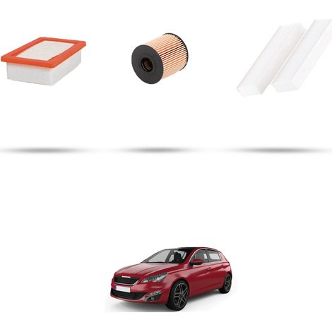 Kit tagliando 3 filtri compatibile con Peugeot 308 II 1.6 GT THP 184kw dal 2015 (1/5)
