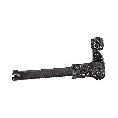 Arrêt à sceller de persienne à tête bergère traitement phorétique noir - FONDERIE ROLLINGER SARL (1/2)