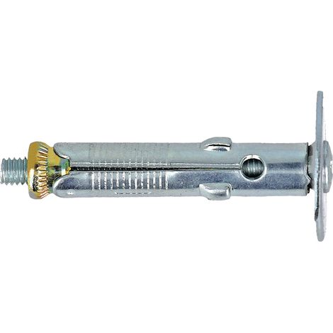 Tasselli in acciaio Diam. 8 x 45 con vite premontata e rondella 1 Kg.