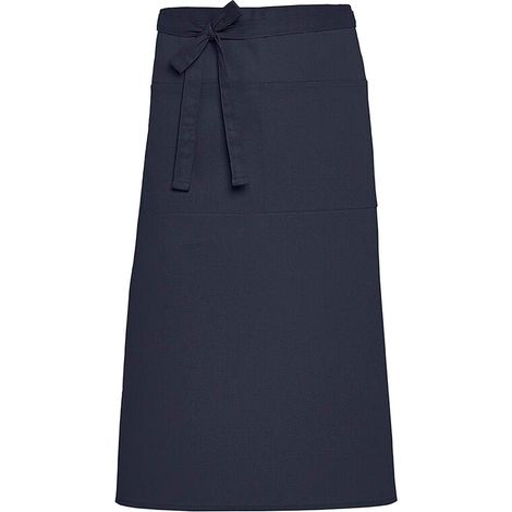 Tablier SG Accessories Bistro - "Rome", matériau recyclé FK1646 (taille unique) (bleu marine)