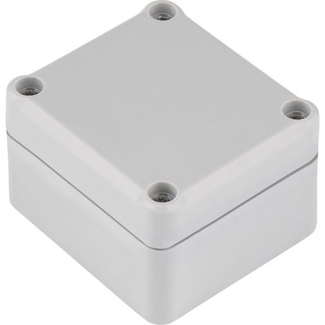 Boîtier RS PRO en ABS, 63.15 x 57.1 x 36.65mm, Gris IP67, Blindé ( Prix pour 1 ) (1/3)