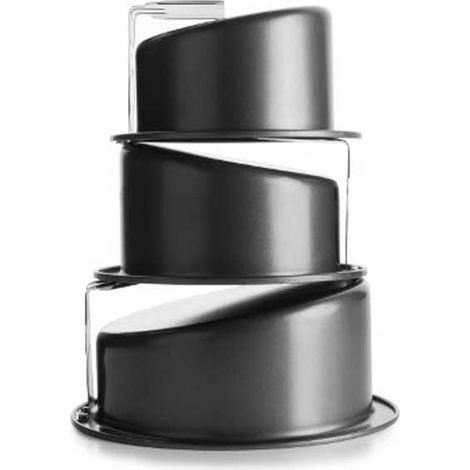 ibili Schräg Kuchenform Silber 20x10 cm