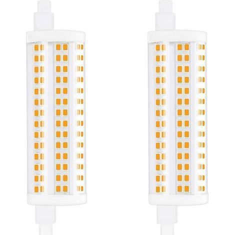 20W 118mm R7s Dimmable Ampoule LED J118 Lumière du jour 4000K 2200lm double extrémité spot équivaut à 200W ampoule halogène pour maison, salon, balcon, hôtel, restaurant, etc(2pcs) (1/5)