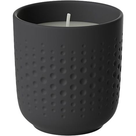 Collier Noir Bougie Parfumée Perle Adventure 8,5 X 8,5 X 9 Cm, Porcelaine, Durée De Combustion De 40 H (1/3)