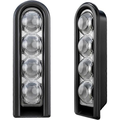 LED-Seitenmarkierungsleuchten hinten für Harley Davidson Street Glide, Road Glide und Road King Motorräder (2014-2022) (1/5)