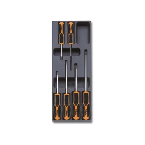 Beta Termoformato rigido con assortimento utensili 6 Pz. T202MH cod. 024240252