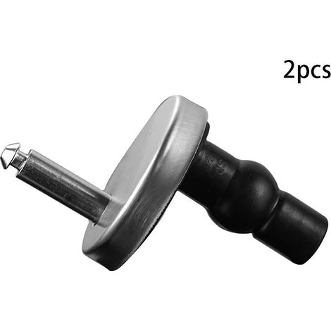 -1 Kit de fixation pour siège de toilette, outil souple en caoutchouc, 2 pièces, 2 accessoires de rechange pratiques pour charnières et couvercles. (1/5)