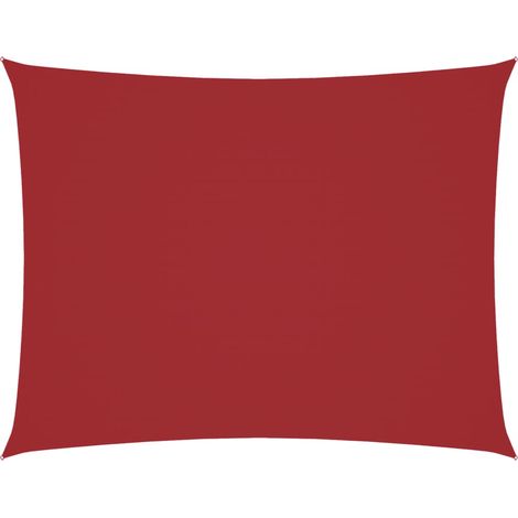 Maison Exclusive - Voile de parasol tissu oxford rectangulaire 3x4 m rouge