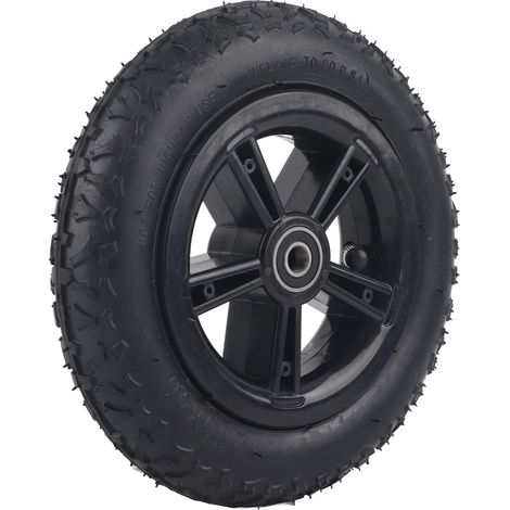Pneu de trottinette électrique 8 pouces avec moyeu, pneu caoutchouc de remplacement 200x40 pour e-bike, gonflage inclus. (1/5)
