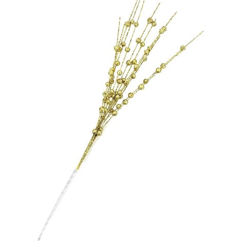 Rameau De Baies Artificielles - 50 Cm - Pour Décoration De Sapin De Noël, Couronne Ou Vase - Lot De 12 Branches (1/5)