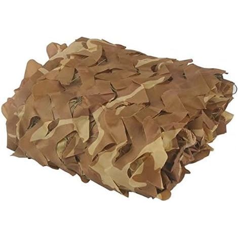 GENERIC-Filet de Camouflage Parfaits pour Chasse, Ombrage,Camouflage Décoration,Parasol,Terrasse Protection Solaire, Sable, 2x4m (1/5)
