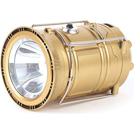 Lampe de camping LED solaire GLiving, lanterne de camping LED étanche / lampe de camping LED (1/5)