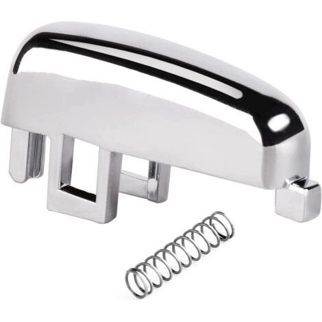 Handbremsknopf, Ersatz-Handbremsknopf mit Feder, aus Aluminiumlegierung, einteilig gegossen, langlebig, für Buck Encore, Vauxhall, Opel, Mokka 2012–2018, 1 Stück (1/5)