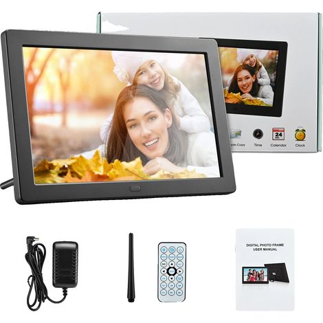 Cadre Photo Numérique, Écran IPS, Télécommande, 8 pouces (1/2)