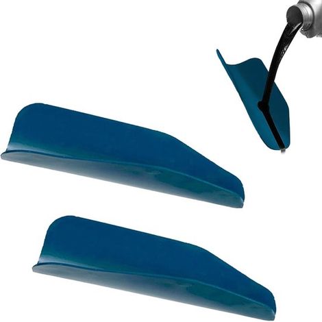 Strumento flessibile per lo scarico dell'olio, composto da due pezzi. Ausilio per lo scarico riutilizzabile. Imbuto per olio. Imbuto pieghevole per lo scarico dell'olio. Imbuto a tenuta stagna. Pieghe (1/5)