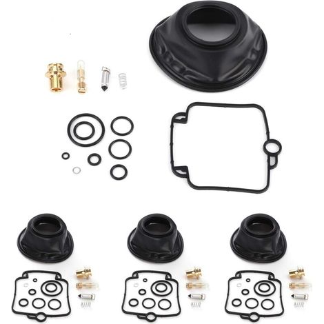 Zoternen 4 Sets Motorrad Vergaser Reparatursatz, Motorrad Vergaser Wiederherstellungs Fix Set, Vergaser Wartungswerkzeug Passend für GSX-R 750 / 750W