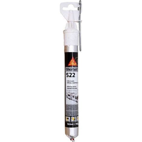 Sika – Mastic-colle multifonctionnel 100 ml – Pour collage panneaux solaires – Excellente adhérence sur verre, métal et bois – Faible émission