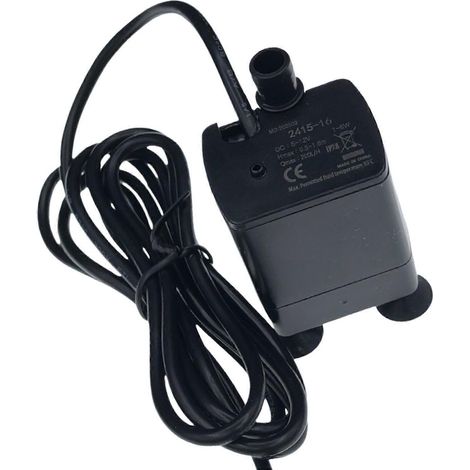 Pompe de fontaine à circulation d'eau silencieuse avec contrôle de débit, petite pompe submersible à faible bruit, facile à installer, disponible en plusieurs couleurs, 9 mm. (1/5)