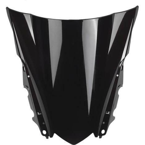 Pare-brise moto PC déflecteur pour Yamaha YZF R3 R25 2015 2016 Noir (1/5)