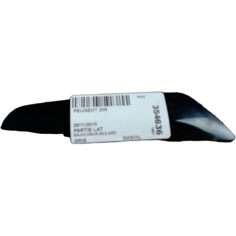 [PRODUIT D'OCCASION] Enjoliveur Aile Arriere Droit PEUGEOT 208 ♻️ Ref Oe. 9675024180 - Garantie à vie (1/3)