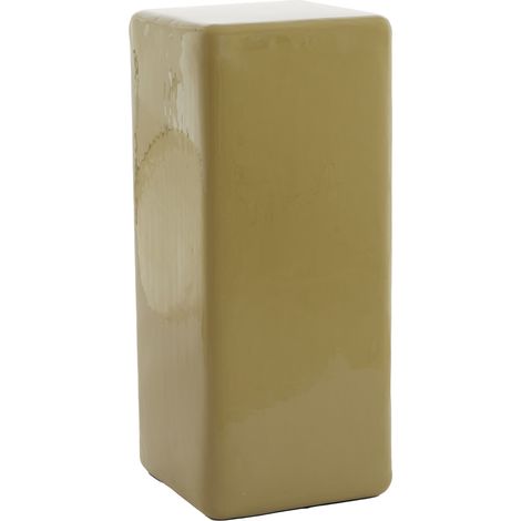Light & Living columna FABI en verde olivo brillante – 35x35x80 (1/3)