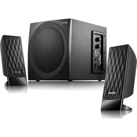 Microlab M-300 - Kit d'enceintes 2.1 (1/4)