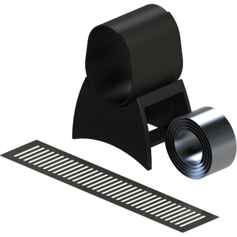 45 mm Abstandshalter + Klebeband + Schnalle