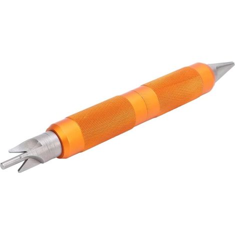 Ultimate Case Chamfer Deburring Tool with 6 Rotating Heads, 0.17-0.45 Gauges, Aluminum Alloy, Alloy Steel (1/5)