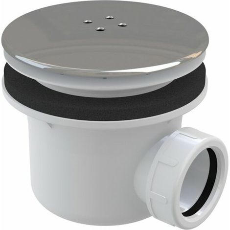 Ravak Garnitures de vidage - Siphon pour receveur de douche Standard 90 X01314 (1/3)
