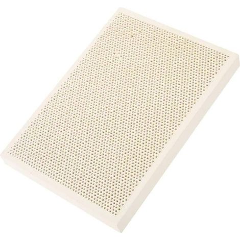 Plaque de cuisson en céramique nid d’abeille 135 × 95 × 13 mm pour bijoux et peinture, résistante à la chaleur (1/5)